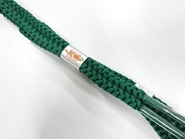 未使用品　正絹　手組帯締め